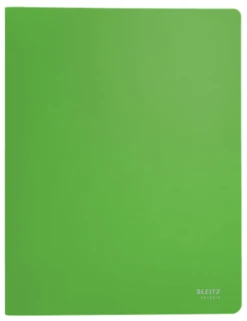 CARPETA POLIPROPILENO CON 20 FUNDAS A4 RECYCLE VERDE LEITZ 46760055