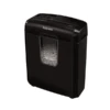 FELLOWES 6C DESTRUCTORA PAPEL CORTE EN PARTICULAS 4X35MM CABEZAL EXTRAIBLE CAPACIDAD 11L NEGRO 4686601