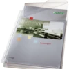 BOLSA 5 FUNDAS FUELLE CON SOLAPA MULTITALADRO GRAN CAPACIDAD FORMATO A4 170 MICRAS PVC TRANSPARENTE LEITZ 47573003