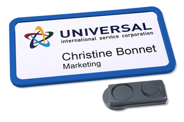 CAJA 10 PORTANOMBRES OFFICE BADGE AZUL CON IMAN EXTRA FUERTEï½37 X 75 MM AVERY 4839B-L 1 CAJA 10 PORTANOMBRES OFFICE BADGE AZUL CON IMAN EXTRA FUERTEï½37 X 75 MM AVERY 4839B-L