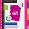 JUEGO SEPARADORES POLIPROPILENO EXTRA FUERTE 10 POSICIONES CARCHIVO 49051099