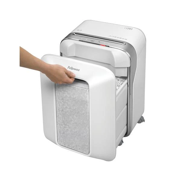 DESTRUCTORA BLANCA LX201 FELLOWES 5050101 5 DESTRUCTORA BLANCA LX201 FELLOWES 5050101 - Imagen 5