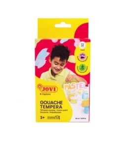 ESTUCHE TEMPERA GOUACHE 6 BOTES DE 35 ML COLORES PASTEL JOVI 507P -tienda EPSON 507P pic 2