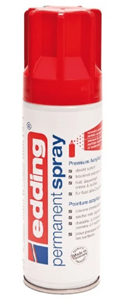 SPRAY ROJO TRAFICO MATE. EDDING 5200-902