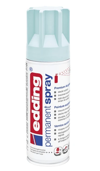 SPRAY AZUL PASTEL MATE. EDDING 5200-916 1 SPRAY AZUL PASTEL MATE. EDDING 5200-916
