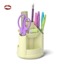 ORGANIZADOR DE ESCRITORIO MINI DESK. PASTEL. AMARILLO ERICH KRAUSE 53234 5 ORGANIZADOR DE ESCRITORIO MINI DESK. PASTEL. AMARILLO ERICH KRAUSE 53234 -tienda EPSON 53234 pic 2