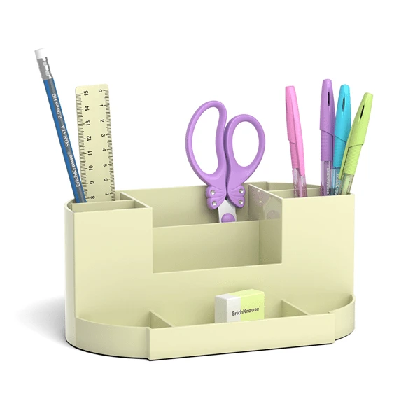 ORGANIZADOR DE ESCRITORIO VICTORIA. PASTEL. AMARILLO ERICH KRAUSE 53270 1 ORGANIZADOR DE ESCRITORIO VICTORIA. PASTEL. AMARILLO ERICH KRAUSE 53270