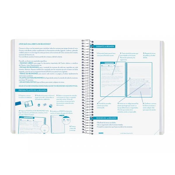 LIBRETA REUNIONES DOCENTE 1 4 ESPANOL ATEMPORAL FINOCAM 5340800 4 LIBRETA REUNIONES DOCENTE 1 4 ESPANOL ATEMPORAL FINOCAM 5340800 - Imagen 4