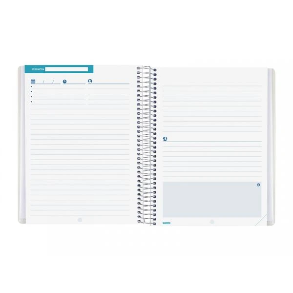 LIBRETA REUNIONES DOCENTE 1 4 ESPANOL ATEMPORAL FINOCAM 5340800 7 LIBRETA REUNIONES DOCENTE 1 4 ESPANOL ATEMPORAL FINOCAM 5340800 - Imagen 7