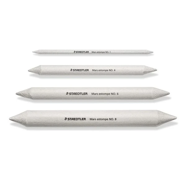 BLISTER CON 4 DIFUMINADORES EN TAMANOS 1. 4. 6 Y 8 STAEDTLER 5426-S BK4 6 BLISTER CON 4 DIFUMINADORES EN TAMANOS 1. 4. 6 Y 8 STAEDTLER 5426-S BK4 - Imagen 6