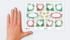 SOBRE CON 2 HOJAS 76X120MM Y 30 PEGATINAS FONDO JARDIN AVERY 54564 8 SOBRE CON 2 HOJAS 76X120MM Y 30 PEGATINAS FONDO JARDIN AVERY 54564 -tienda EPSON 54564 pic 3