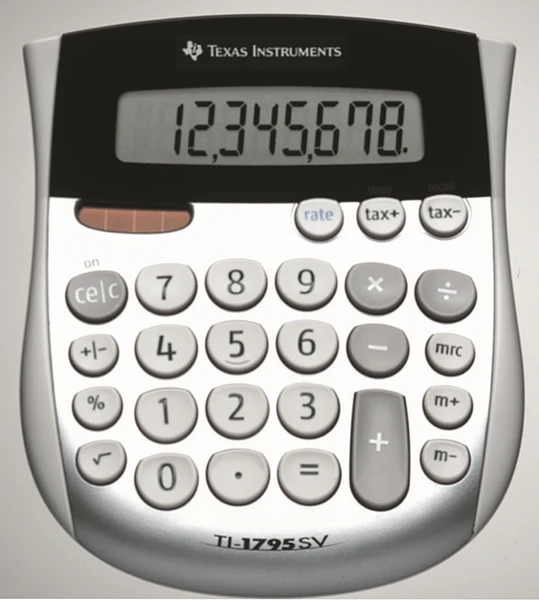 CALCULADORA TI-1795 SV TEXAS INSTRUMENTS 5817950 1 CALCULADORA TI-1795 SV TEXAS INSTRUMENTS 5817950