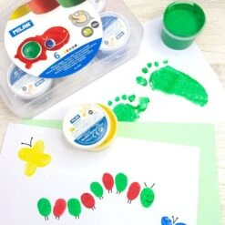 CAJA 6 TARROS 100ML DE PINTURA DEDOS COLORES SURTIDOS MILAN 12 CAJA 6 TARROS 100ML DE PINTURA DEDOS COLORES SURTIDOS MILAN -tienda EPSON 5906 pic 5