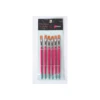SET 6 PINCELES NO.10 PELO SINT MANGO CORTO PLANO WONDER ART BY PRYSE 6110010