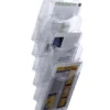 EXPOSITOR MURAL ARCHIPLAY 6 COMPARTIMENTOS A4 VERTICAL 190X235X685MM TRANSPARENTE ARCHIVO2000 6126 CS TP