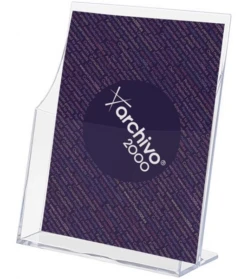 PORTAFOLLETOS SOBREMESA PREMIUM 1 3 A4 VERTICAL 85X115X145MM ARCHIVO 2000 6141CSTP