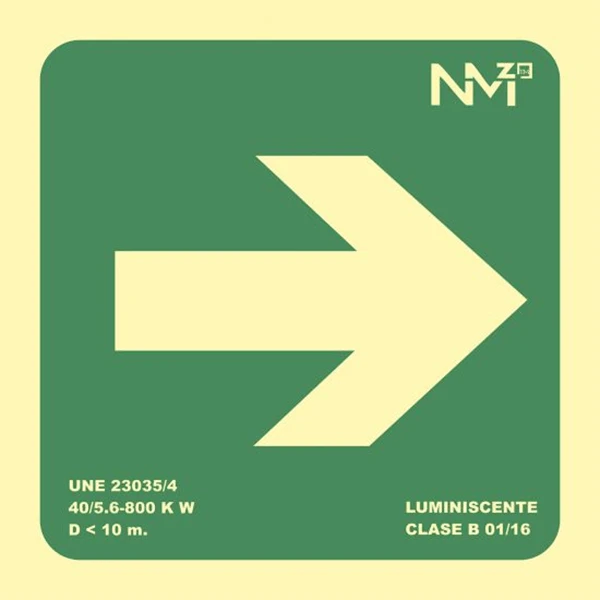 SENAL PFLECHA DERECHAP 224X224 PVC VERDE ARCHIVO 2000 6170-10HD VE 1 SENAL PFLECHA DERECHAP 224X224 PVC VERDE ARCHIVO 2000 6170-10HD VE