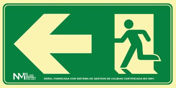 SENAL HOMOLOGADA SEGURIDAD SALIDA EMERGENCIA IZQUIERDA 320X160MM PVC VERDE ARCHIVO2000 6170-17H VE 1 SENAL HOMOLOGADA SEGURIDAD SALIDA EMERGENCIA IZQUIERDA 320X160MM PVC VERDE ARCHIVO2000 6170-17H VE