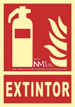 SENAL PEXTINTORP 210X300 PVC ROJO ARCHIVO 2000 6171-01H RJ -tienda EPSON 6171 01H RJ pic 2