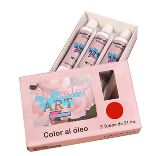 CAJA 3 TUBOS 21ML. OLEO NO.16 ROJO CARMESI WONDER ART BY PRYSE 6250016 1 CAJA 3 TUBOS 21ML. OLEO NO.16 ROJO CARMESI WONDER ART BY PRYSE 6250016