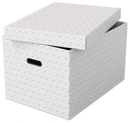 PACK 3 CAJAS BLANCAS 510X355X305MM ESSELTE 628286 3 PACK 3 CAJAS BLANCAS 510X355X305MM ESSELTE 628286 - Imagen 3