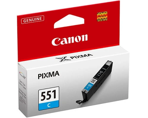 CARTUCHO CANON CYAN CLI-551 2 CARTUCHO CANON CYAN CLI-551 - Imagen 2