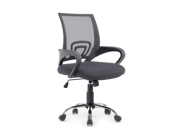 SILLA DE OFICINA EQUIP DE MALLA COLOR GRIS OSCURO RECUBRIMIENTO PU DE ALTA CALIDAD DISEO ERGONOM 1 SILLA DE OFICINA EQUIP DE MALLA COLOR GRIS OSCURO RECUBRIMIENTO PU DE ALTA CALIDAD DISEO ERGONOM