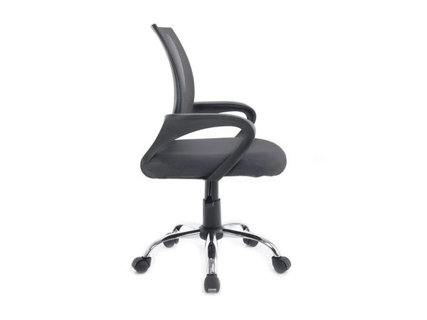 SILLA DE OFICINA EQUIP DE MALLA COLOR GRIS OSCURO RECUBRIMIENTO PU DE ALTA CALIDAD DISEO ERGONOM 4 SILLA DE OFICINA EQUIP DE MALLA COLOR GRIS OSCURO RECUBRIMIENTO PU DE ALTA CALIDAD DISEO ERGONOM - Imagen 4