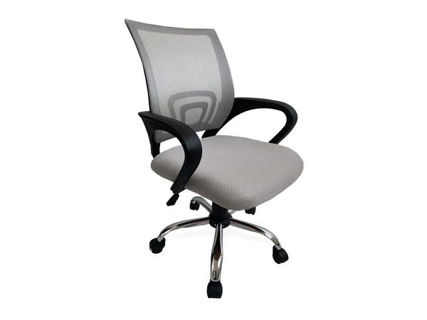 SILLA DE OFICINA EQUIP DE MALLA COLOR GRIS CLARO RECUBRIMIENTO PU DE ALTA CALIDAD DISEO ERGONOMI 2 SILLA DE OFICINA EQUIP DE MALLA COLOR GRIS CLARO RECUBRIMIENTO PU DE ALTA CALIDAD DISEO ERGONOMI - Imagen 2