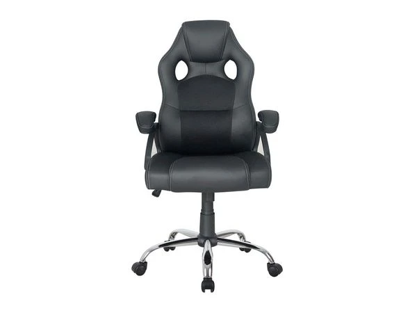 SILLA DE OFICINA ERGONOMICA EQUIP COLOR NEGRO RECUBRIMIENTO PU DE ALTA CALIDAD DISEO 651016 3 SILLA DE OFICINA ERGONOMICA EQUIP COLOR NEGRO RECUBRIMIENTO PU DE ALTA CALIDAD DISEO 651016 - Imagen 3