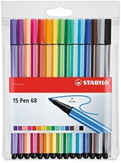 ESTUCHE LIKE-YOU 15 PEN68 STABILO 6815-2