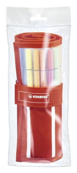 BLISTER ROTULADOR PUNTA FIBRA MEDIA 1MM. PEN 68 DE 30 UNIDADES STABILO 6830-2 -tienda EPSON 6830 2 pic 2