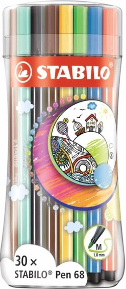 Alternative view of ESTUCHE ELEEVE PACK 30 PEN68 STABILO 6830-4