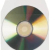 PACK DE 100 FUNDAS CD-DVD PP TRANSPARENTE AUTOADHESIVAS CON SOLAPA 3L 6832-100