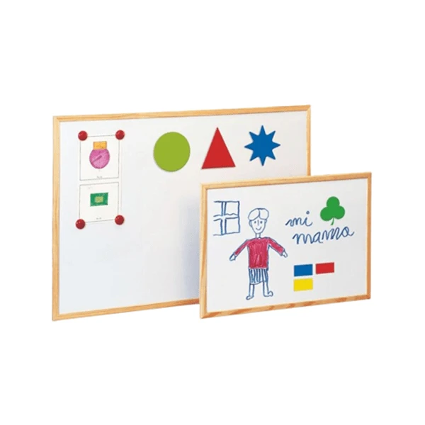 PIZARRA MAGNETICA BLANCA CON MARCO EN MADERA PINO 40X60 CM. FAIBO 702-2 1 PIZARRA MAGNETICA BLANCA CON MARCO EN MADERA PINO 40X60 CM. FAIBO 702-2