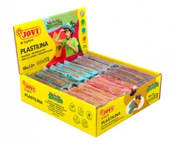 CAJA PLASTILINA 18 PASTILLAS DE 50GR GAMA NATURE COLORES SURTIDOS 3 UDS X COLOR JOVI 70 18N