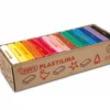 CAJA EXPOSITORA 15 PASTILLAS PLASTILINA 350 G COLORES SURTIDOS JOVI 72S