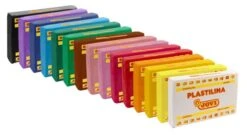 CAJA EXPOSITORA 15 PASTILLAS PLASTILINA 350 G COLORES SURTIDOS JOVI 72S -tienda EPSON 72S pic 4