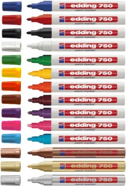 MARCADOR PERMANENTE 2-4MM 750 BLANCO EDDING 750-49 7 MARCADOR PERMANENTE 2-4MM 750 BLANCO EDDING 750-49 -tienda EPSON 750 49 pic 3