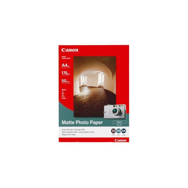 PAPEL CANON FOTOGRAFICO MATE MP-101 A4 50SH 2 PAPEL CANON FOTOGRAFICO MATE MP-101 A4 50SH - Imagen 2