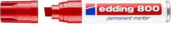 MARCADOR PERMANENTE PUNTA BISELADA 4-12MM 800 ROJO EDDING 800-02 2 MARCADOR PERMANENTE PUNTA BISELADA 4-12MM 800 ROJO EDDING 800-02 - Imagen 2