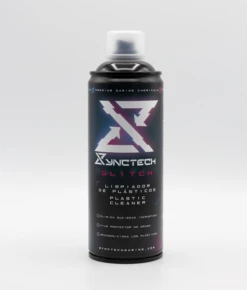 AEROSOL SYNCTECH PARA PLASTICOS GLITCH SPRAY 400ML LIMPIA REACONDICIONA Y PROTEGE SUPERFICIES PLASTICAS