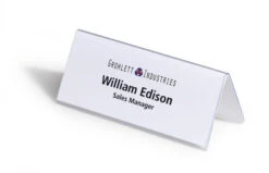 CAJA DE 25 PORTANOMBRES RIGIDOS PVC 122X150 MM DURABLE 8050-19 -tienda EPSON 8050 19 pic 4