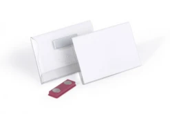 CAJA DE 25 IDENTIFICADORES MAGNETICO PVC 54X90MM DURABLE 8117-19