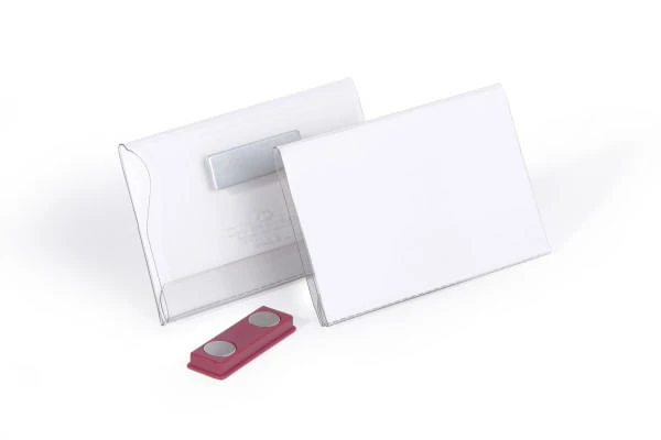 CAJA DE 25 IDENTIFICADORES MAGNETICO PVC 54X90MM DURABLE 8117-19 2 CAJA DE 25 IDENTIFICADORES MAGNETICO PVC 54X90MM DURABLE 8117-19 - Imagen 2