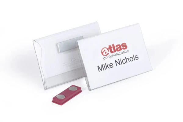 CAJA DE 25 IDENTIFICADORES MAGNETICO PVC 54X90MM DURABLE 8117-19 3 CAJA DE 25 IDENTIFICADORES MAGNETICO PVC 54X90MM DURABLE 8117-19 - Imagen 3