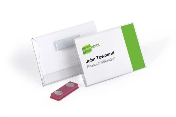 CAJA DE 25 IDENTIFICADORES MAGNETICO PVC 54X90MM DURABLE 8117-19 4 CAJA DE 25 IDENTIFICADORES MAGNETICO PVC 54X90MM DURABLE 8117-19 - Imagen 4