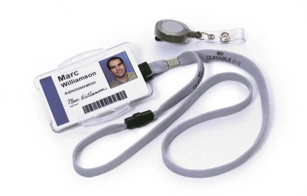 CAJA DE 10 CINTAS PARA IDENTIFICADOR EN TEXTIL ANCHO 10MM COLOR GRIS DURABLE 8119-10 4 CAJA DE 10 CINTAS PARA IDENTIFICADOR EN TEXTIL ANCHO 10MM COLOR GRIS DURABLE 8119-10 - Imagen 4