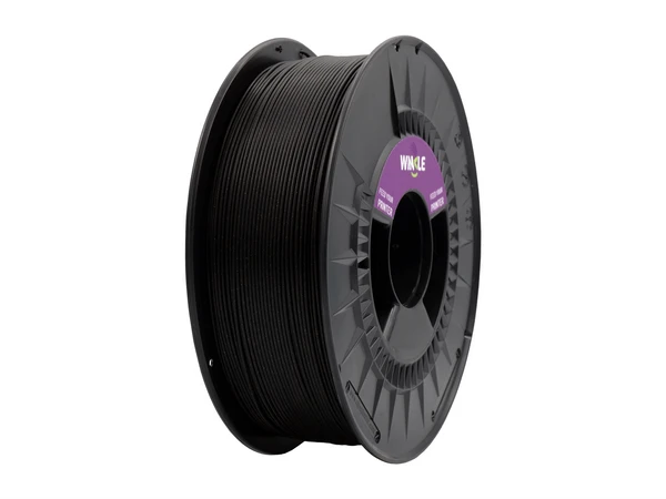 WINKLE FILAMENTO IMPRESORA 3D PLA HD COLOR NEGRO CON PARTICULAS 1.75 MM. 300 GR. 1 WINKLE FILAMENTO IMPRESORA 3D PLA HD COLOR NEGRO CON PARTICULAS 1.75 MM. 300 GR.