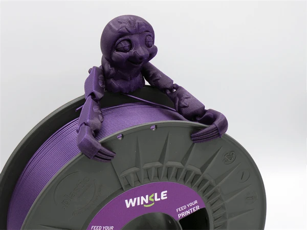 WINKLE FILAMENTO IMPRESORA 3D PLA HD COLOR PURPURA BRILLANTE 1.75 MM. 300 GR. 3 WINKLE FILAMENTO IMPRESORA 3D PLA HD COLOR PURPURA BRILLANTE 1.75 MM. 300 GR. - Imagen 3